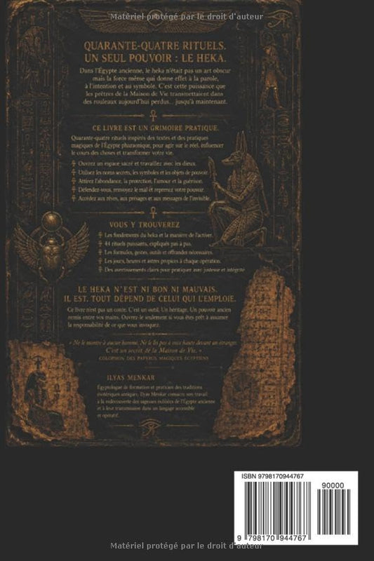 Le Livre Interdit du Heka — 44 rituels de magie égyptienne