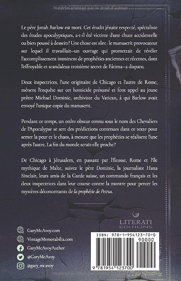 La prophétie de Petrus - Tome 3