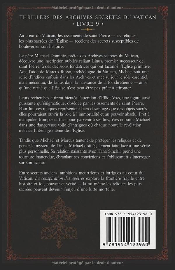 La conspiration des apôtres - Tome 9