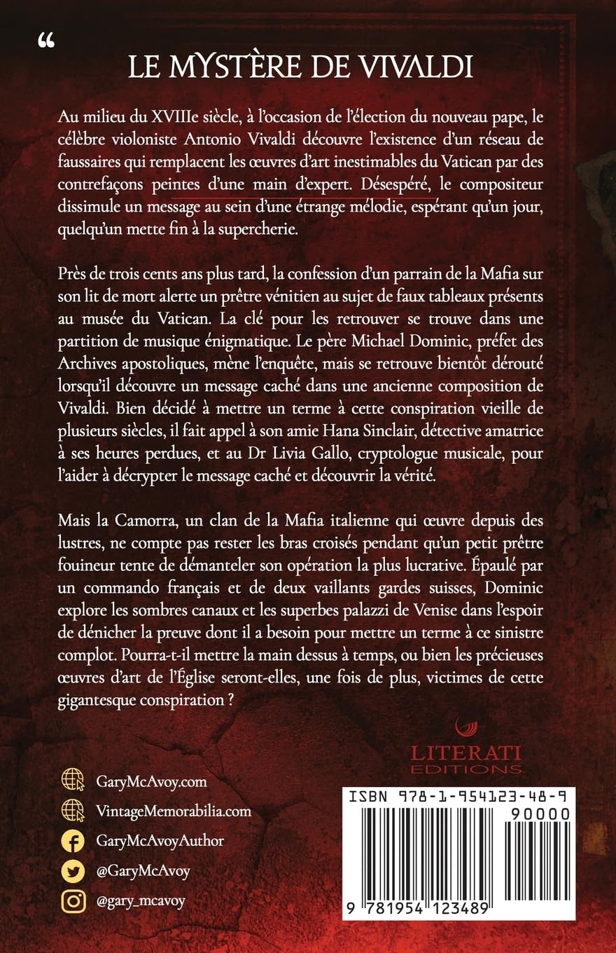 Le Mystère de Vivaldi - Tome 1