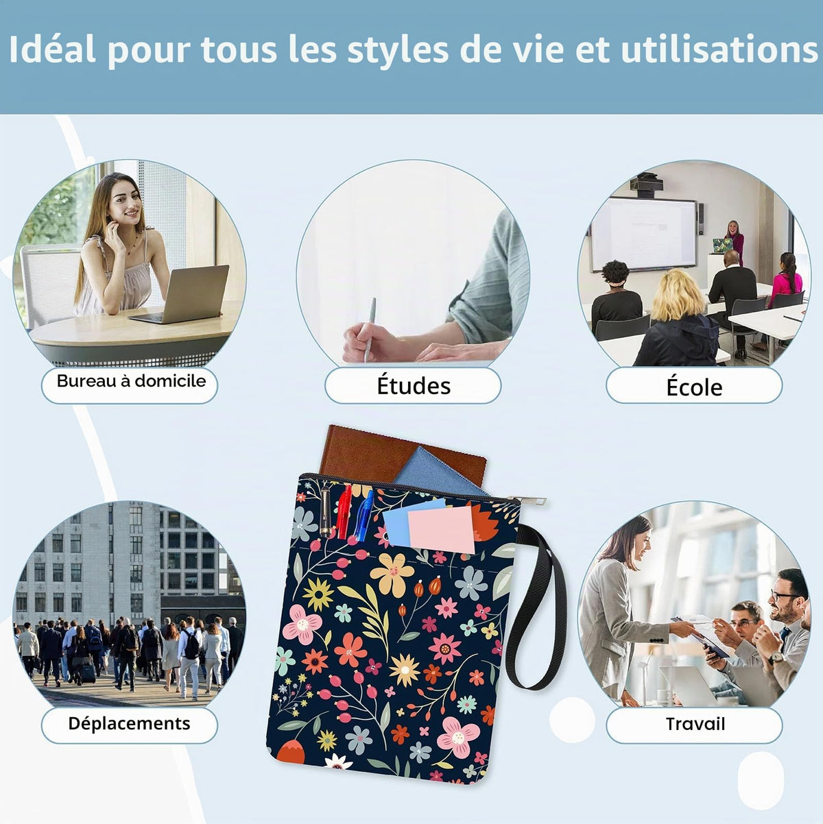 Pochette de protection pour livre – Collection Craspire