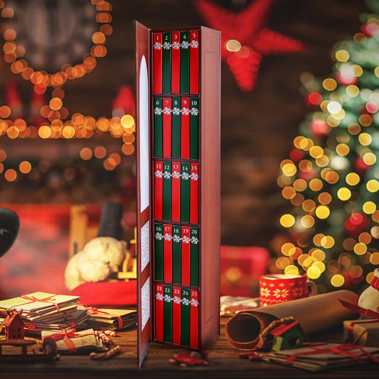 Calendrier de l'Avent 2026 — Mini-livres décoratifs