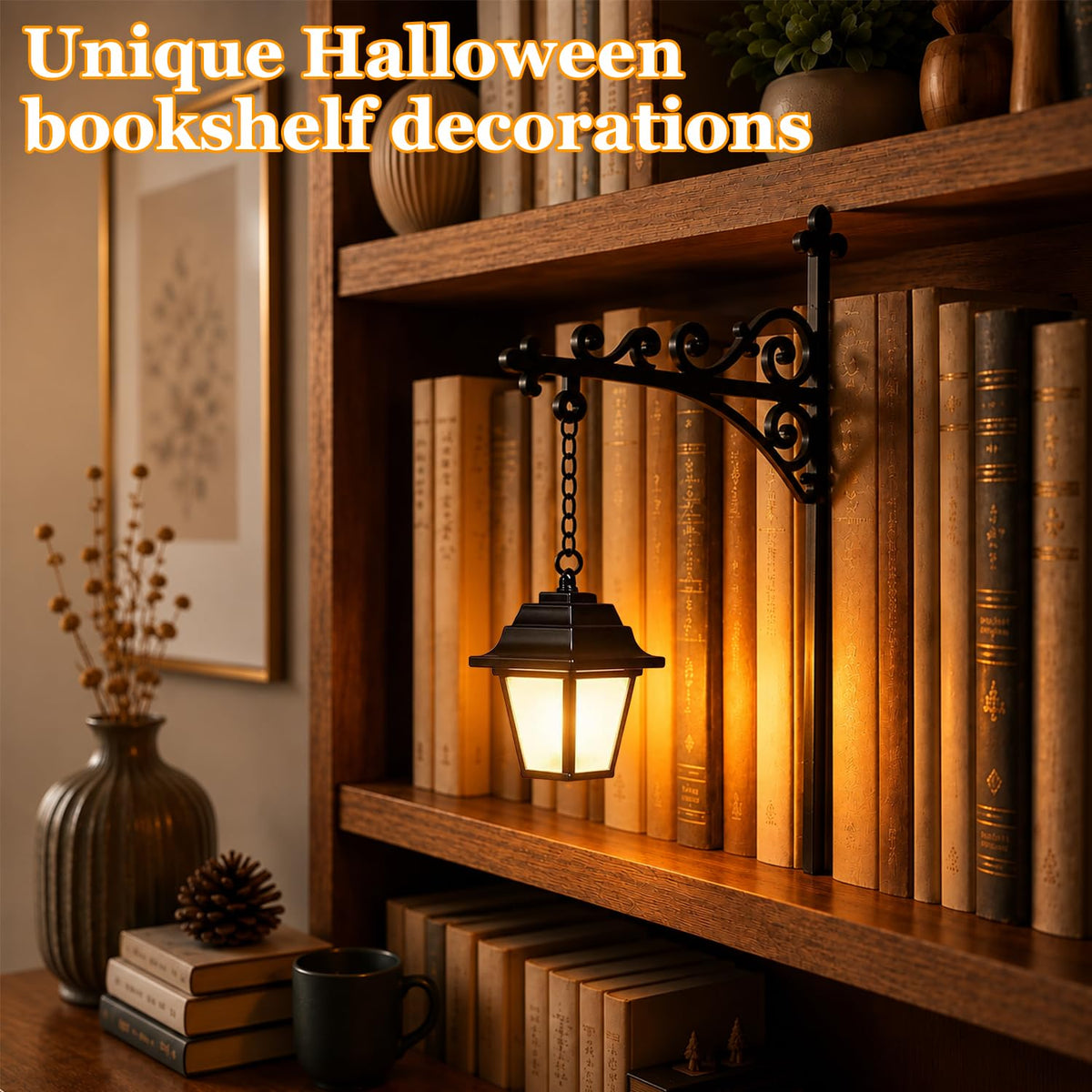Mini-lanterne LED de bibliothèque – Esprit vintage - Qualité premium