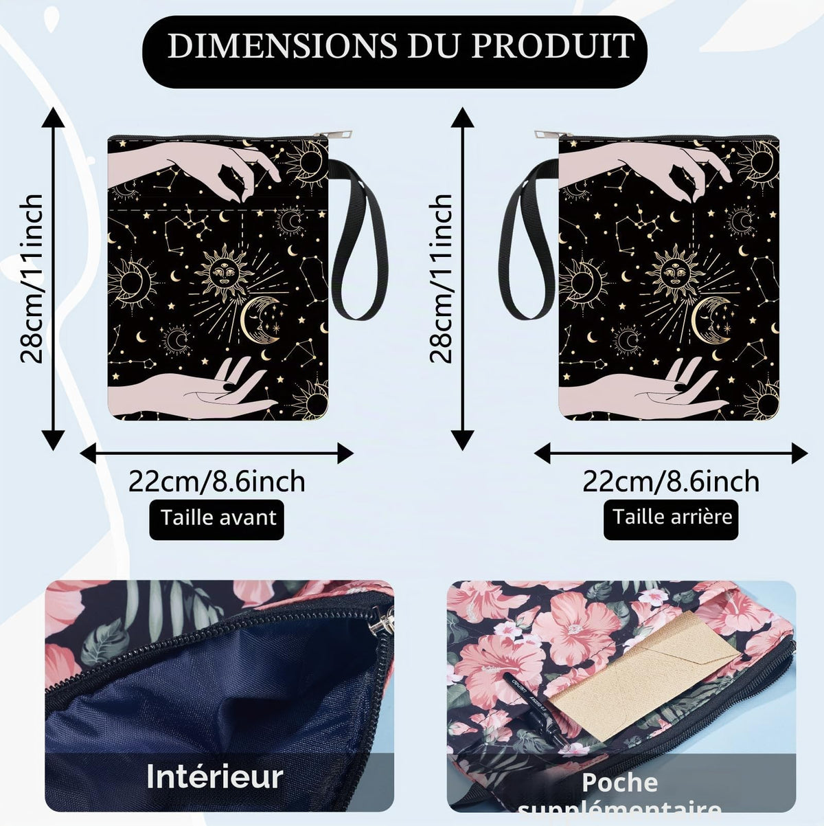 Pochette de protection pour livre – Collection Craspire