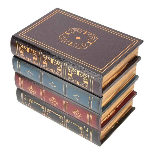 Boîte de rangement secrète en forme de faux livre — Style européen vintage - © 2026 Le Grimoire Ancien