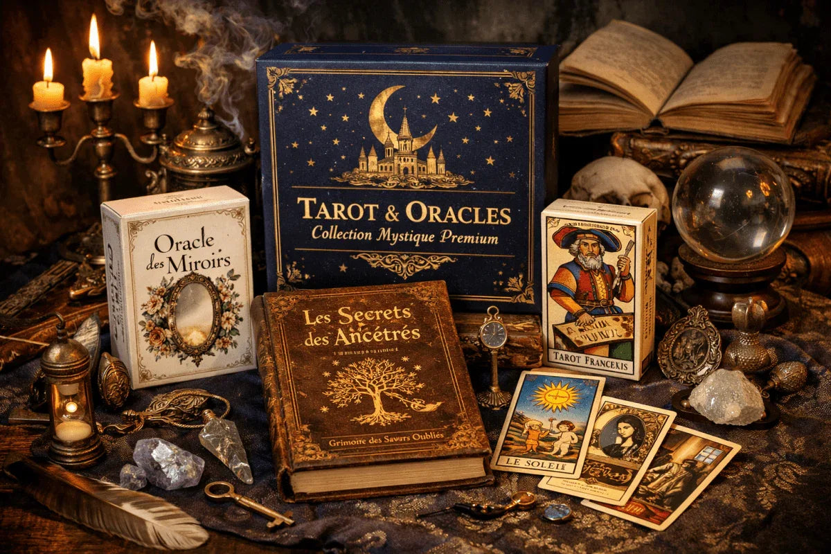 Bundle Initiation aux Arts divinatoires - Collection débutant - © 2026 Le Grimoire Ancien