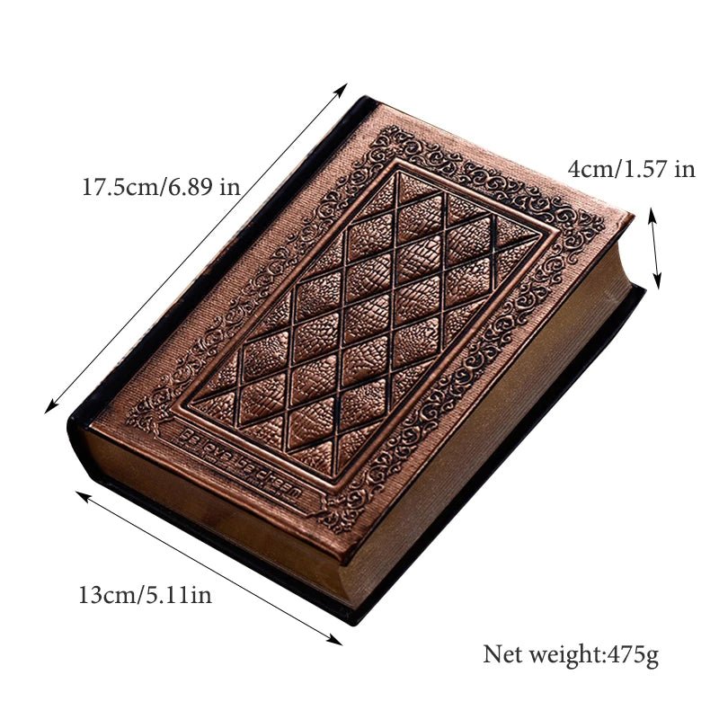 Carnet A5 vintage - 176 feuilles/livre - Le Grimoire Ancien