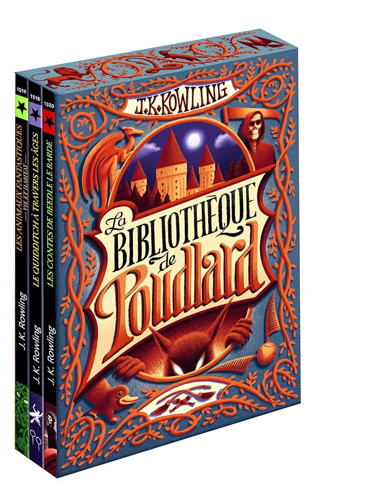 COFFRET LA BIBLIOTHEQUE DE POUDLARD - © 2026 Le Grimoire Ancien