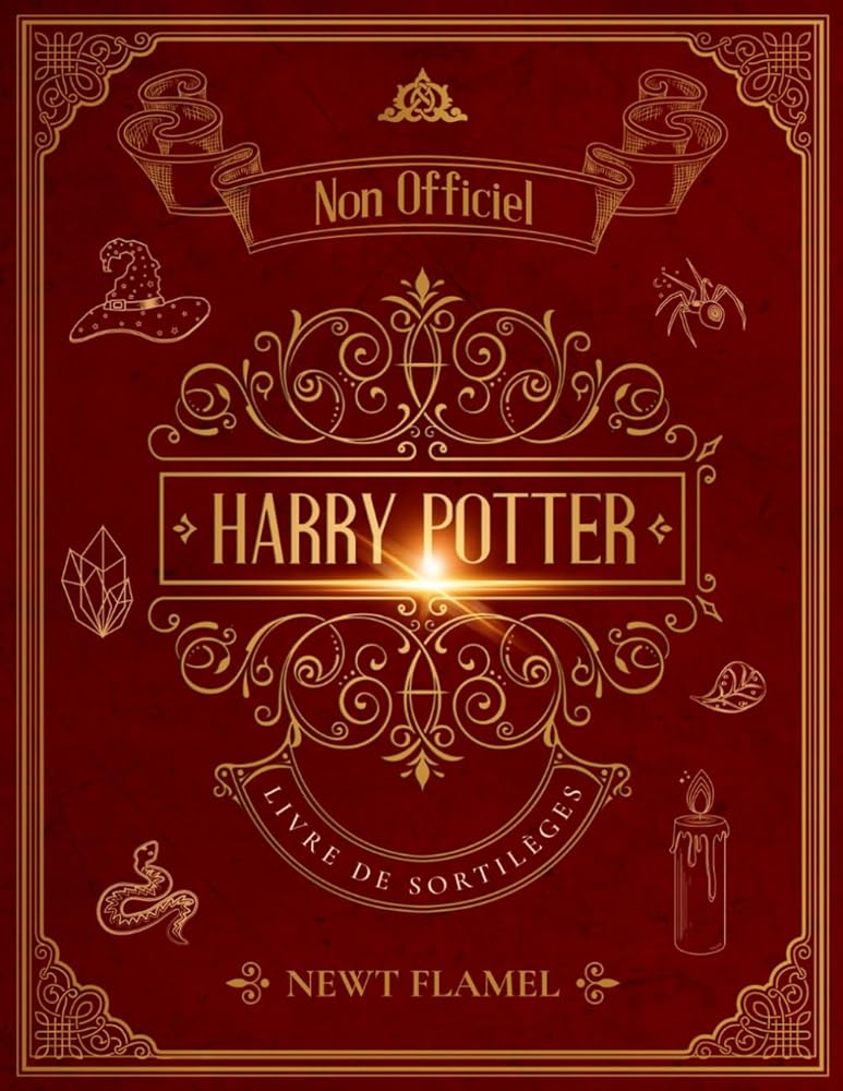 Harry Potter Livre de Sortilèges : le Guide illustré non officiel pour la formation des Sorciers (French Edition) - Le Grimoire Ancien