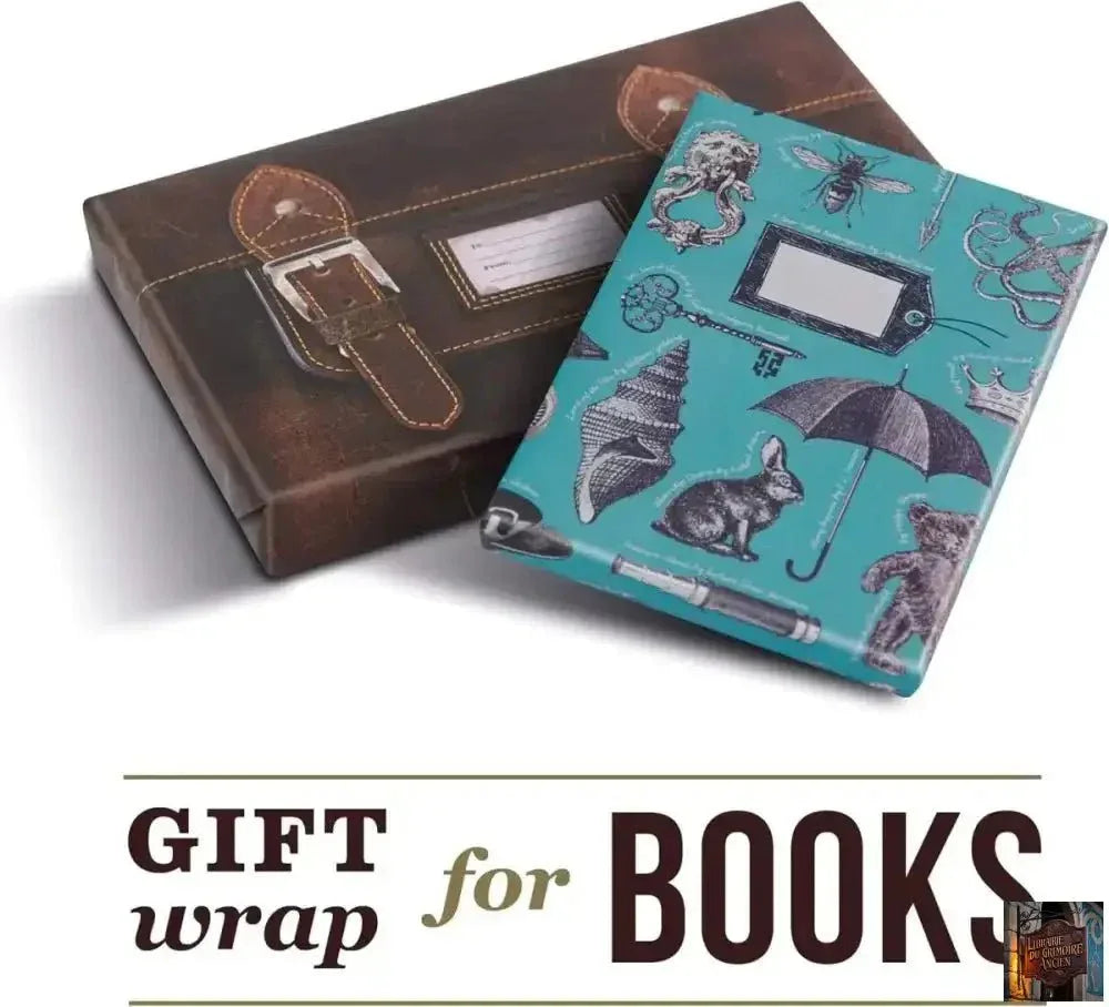 Papier cadeau pour livres - © 2026 Le Grimoire Ancien