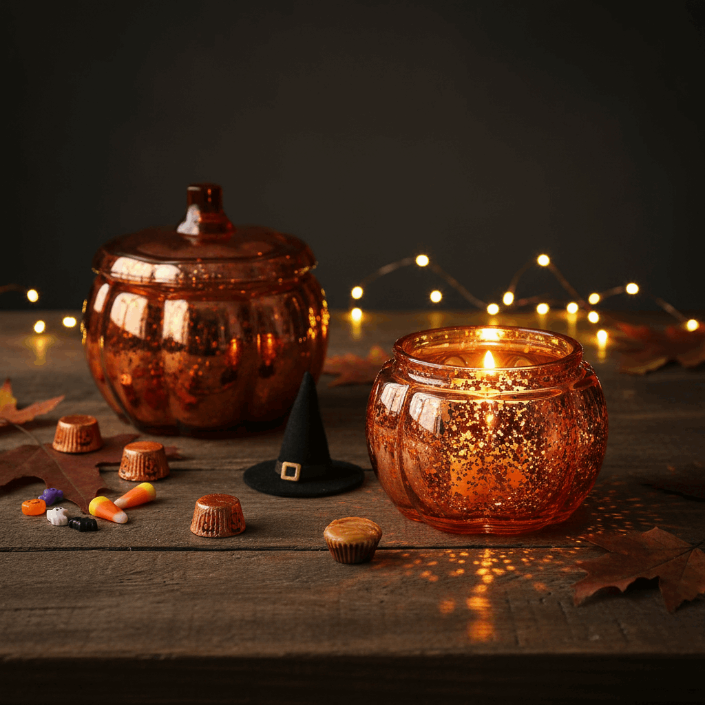 Scène Halloween festif