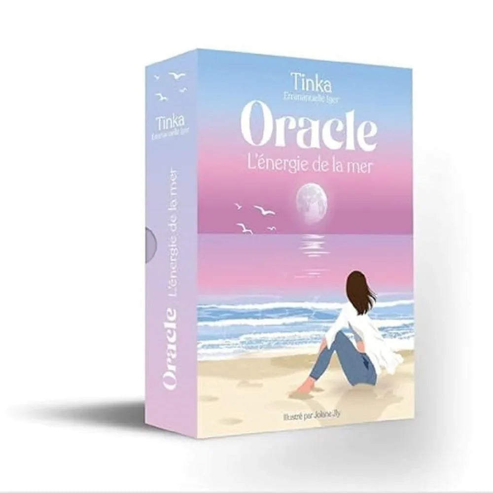 Tinka – Oracle – L'énergie de la mer – Oracle pour adolescents et jeunes adultes avec 50 cartes, une pochette et un livret – À partir de 14 ans - © 2026 Le Grimoire Ancien