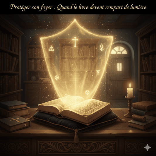 Protéger son foyer : quand le livre devient un rempart de lumière - © 2026 Le Grimoire Ancien