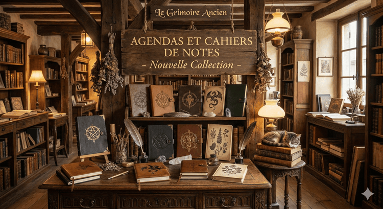 Agendas et Cahiers de Notes - © 2026 Le Grimoire Ancien