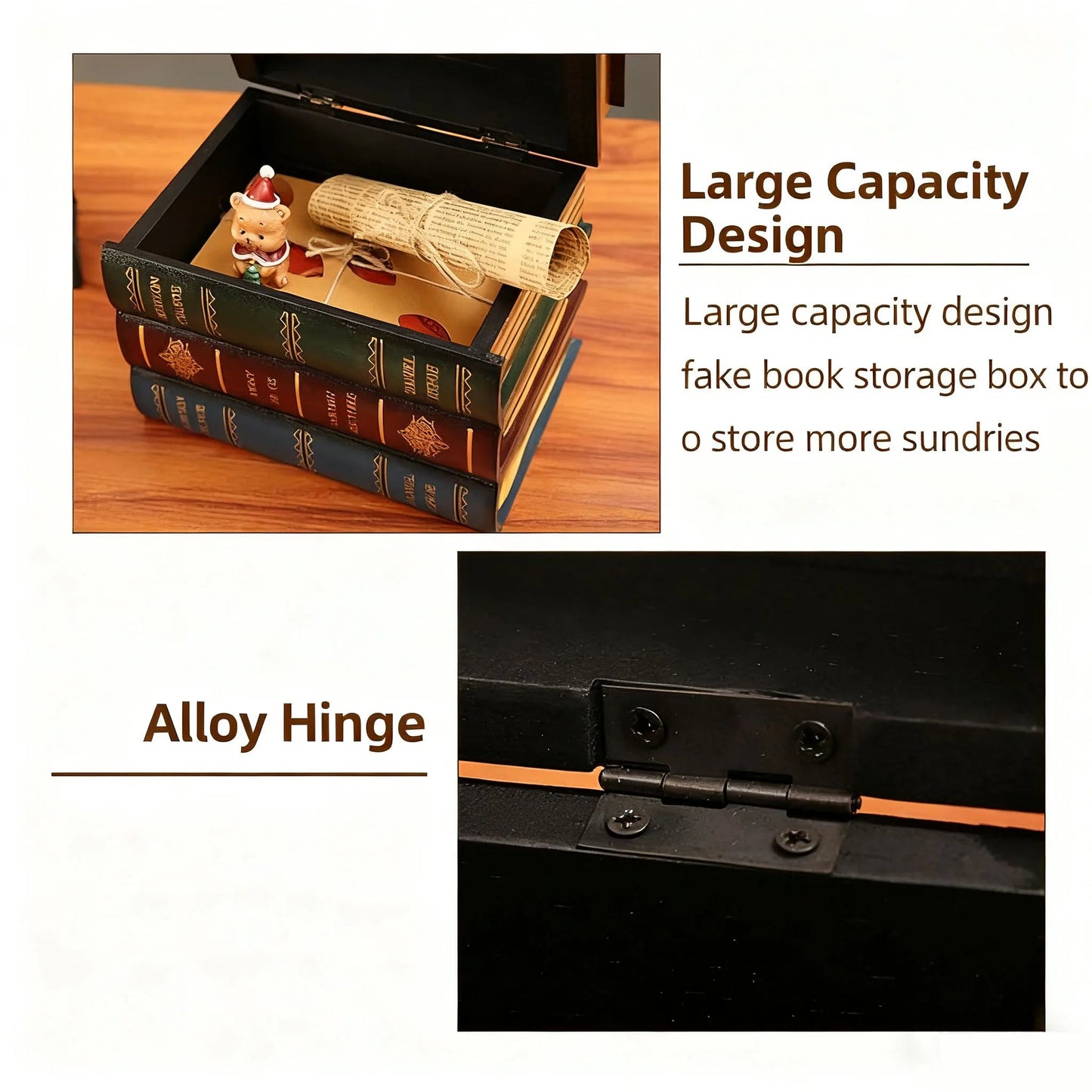 1 Boîte de faux livres (1 boîte = 4 livres) - Le Grimoire Ancien