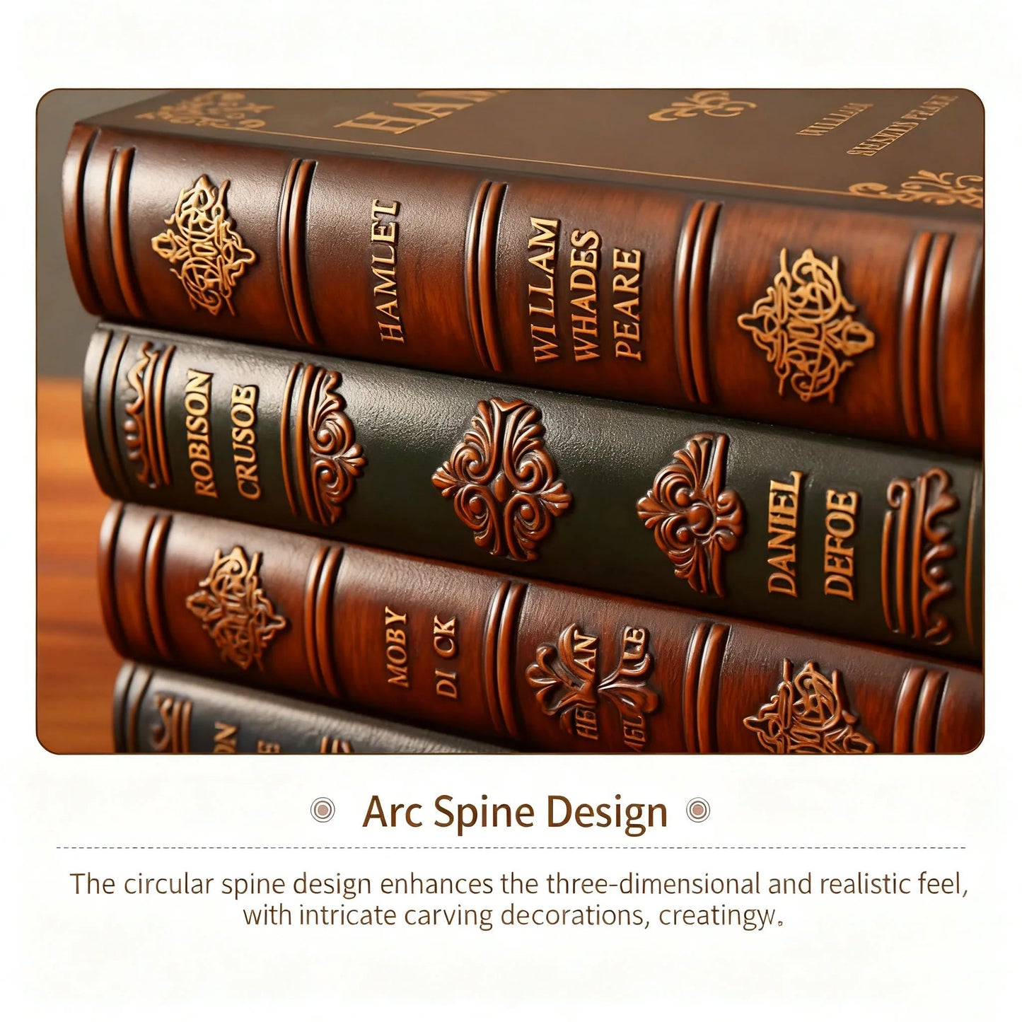 1 Boîte de faux livres (1 boîte = 4 livres) - Le Grimoire Ancien