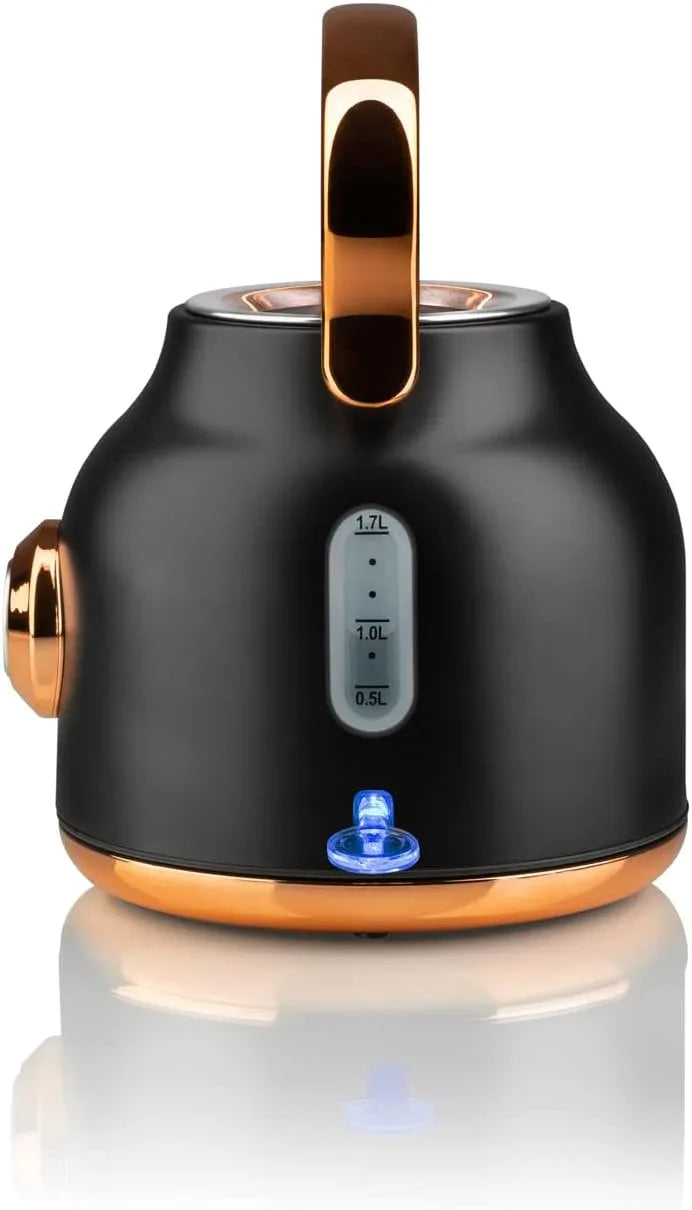 Bouilloire et Théière Haeger - Art deco Black - © 2026 Le Grimoire Ancien