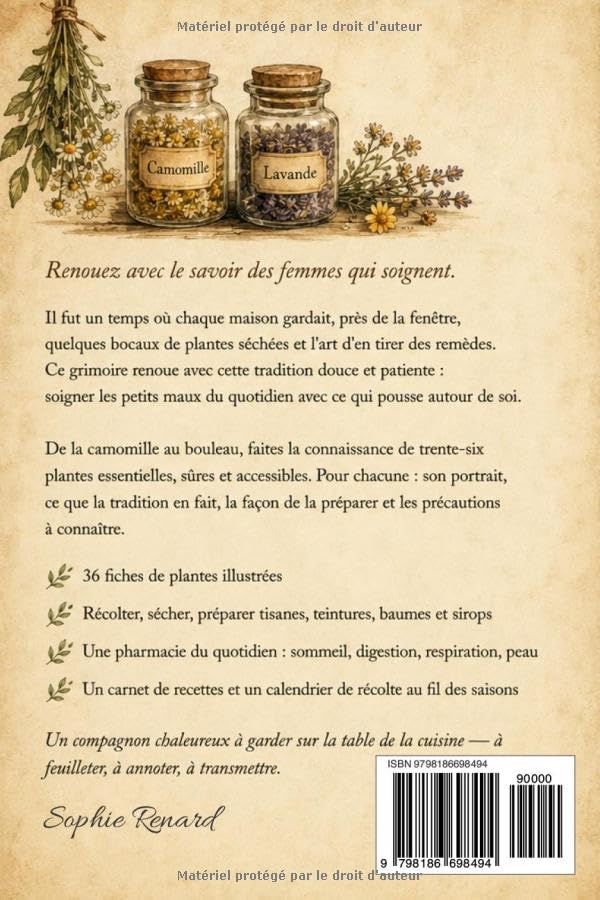 Le grimoire de l’herboristerie maison