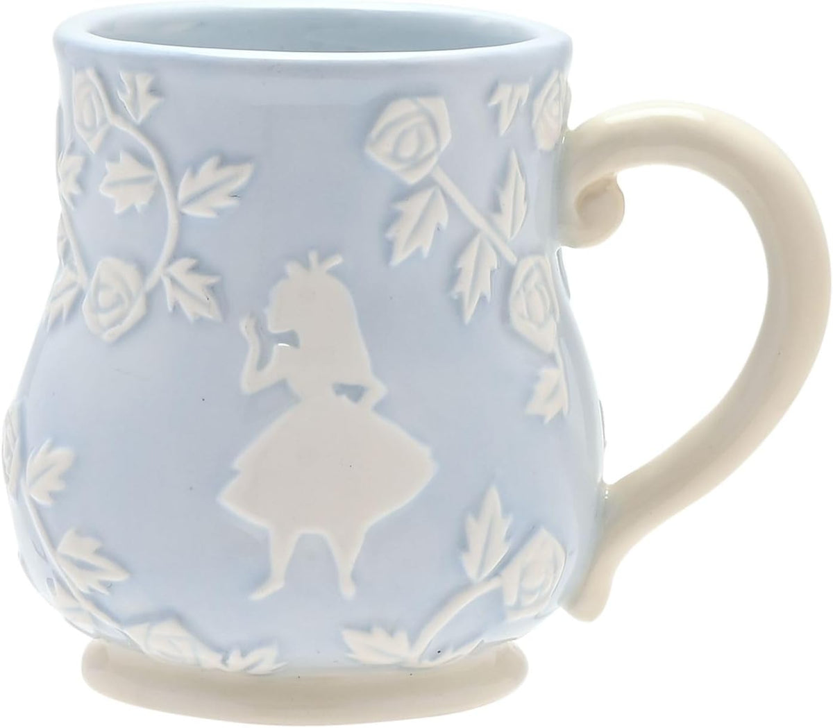 Tasse céramique bleue « Alice au Pays des Merveilles » 350 ml – Licence officielle Disney | Widdop & Co