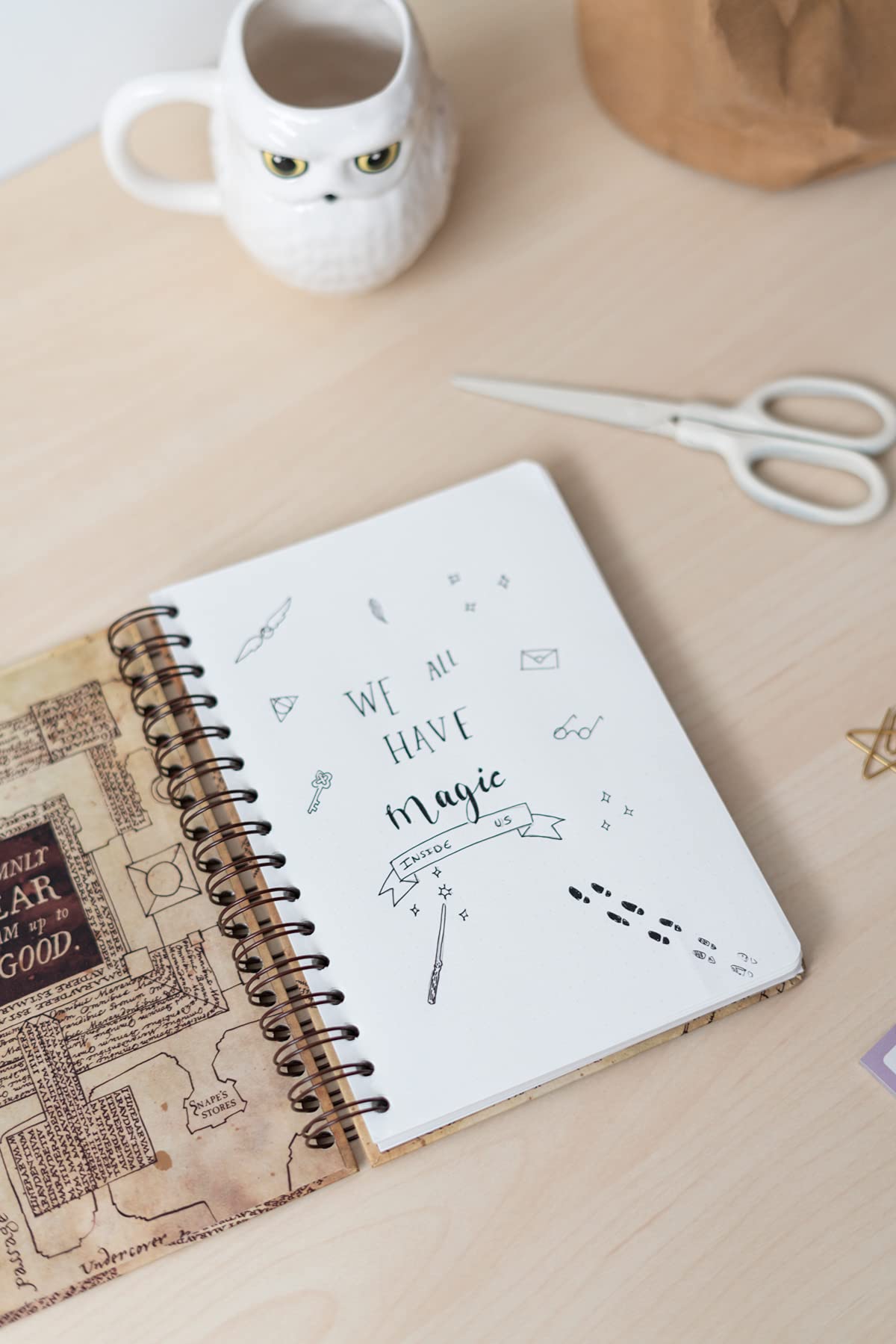 Bullet Journal Pointillé Harry Potter A5