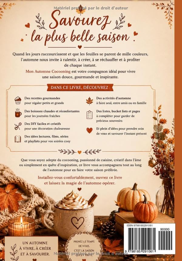 Mon Automne cocooning – Recettes, DIY & inspirations cosy