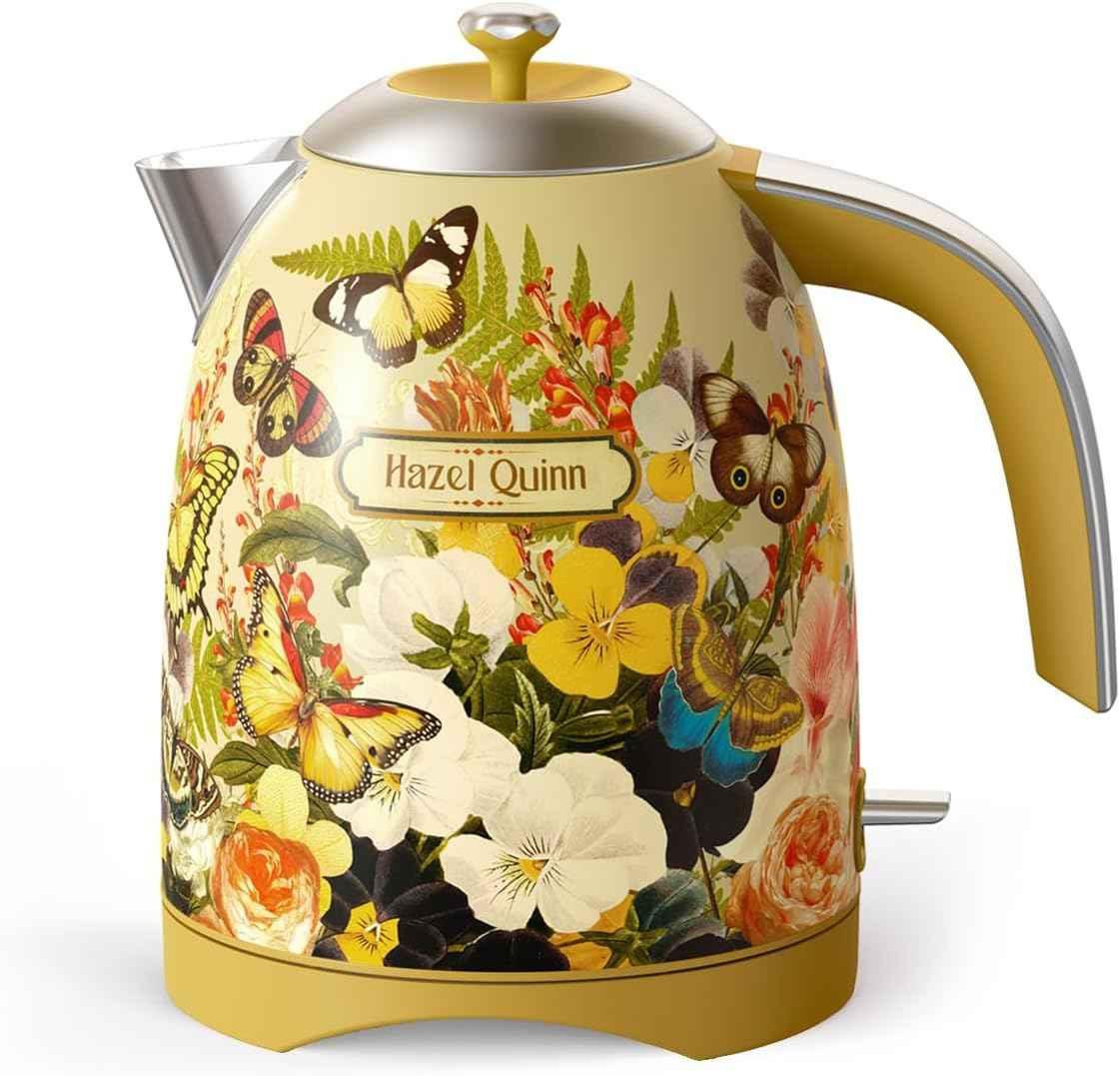 Hazel Quinn - Bouilloire électrique - acier inoxydable - sans plastique - © 2026 Le Grimoire Ancien