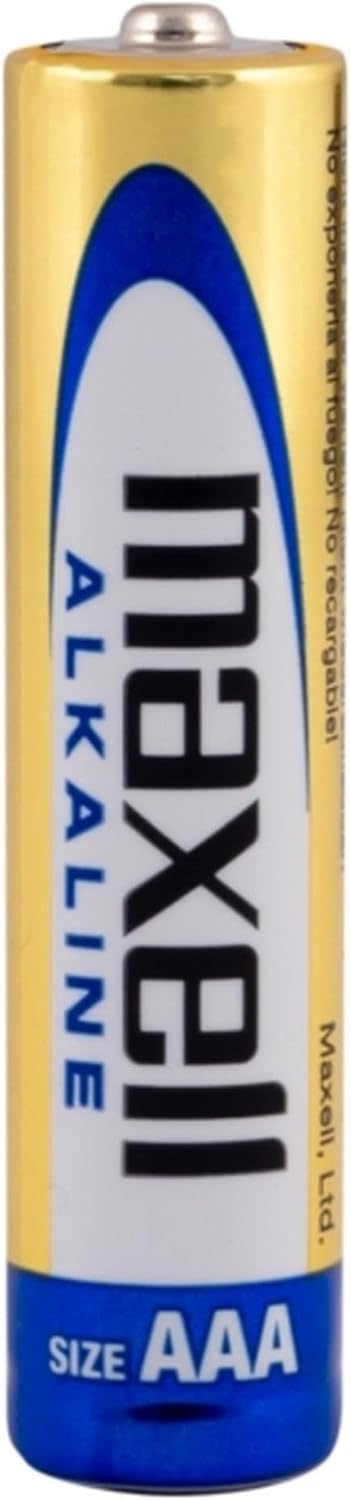 Piles alcalines AAA LR03 Maxell – 1,5 V