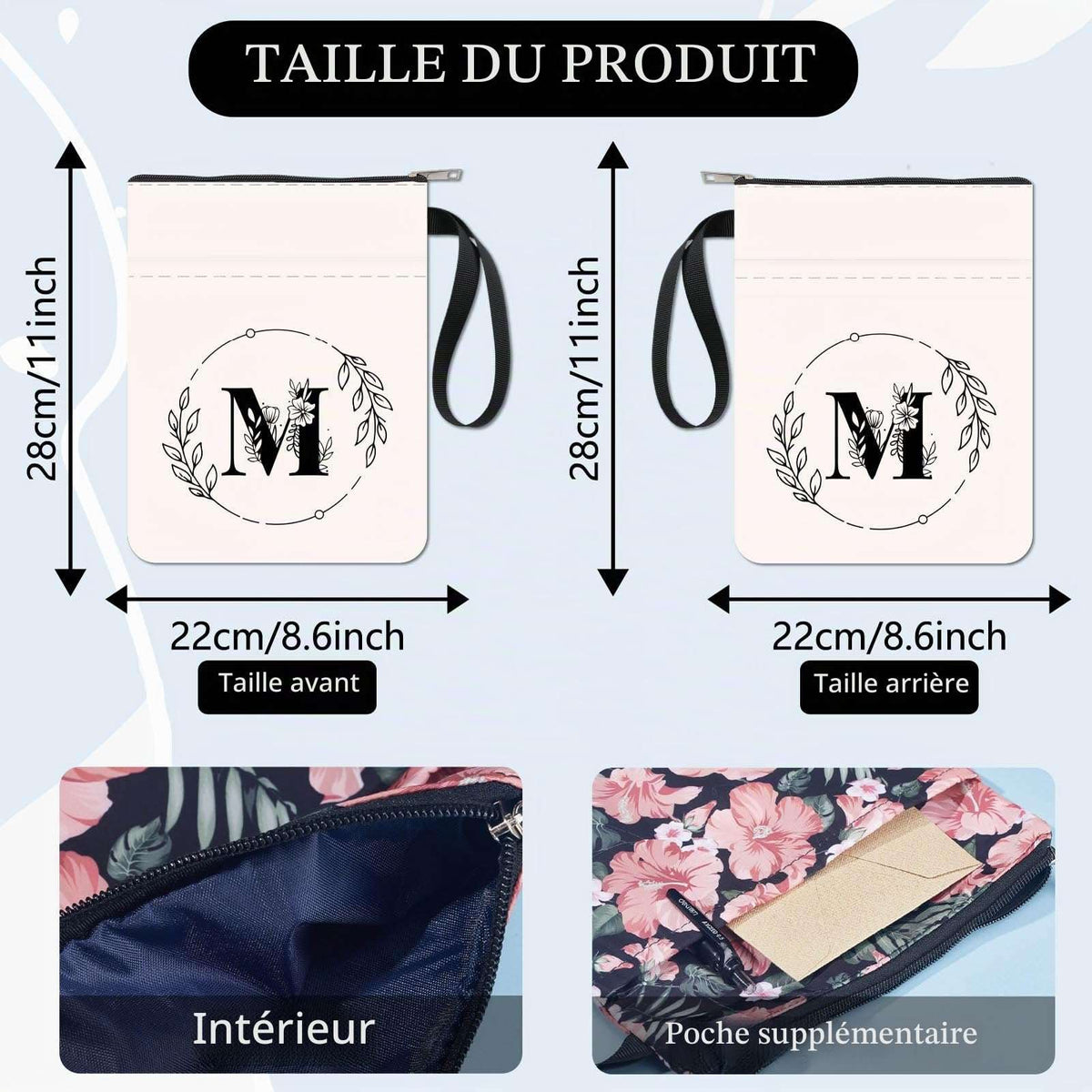 Pochette de protection pour livre – Collection Craspire