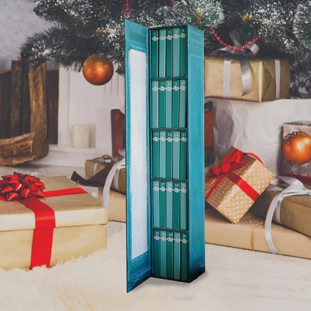 Calendrier de l'Avent 2026 — Mini-livres décoratifs