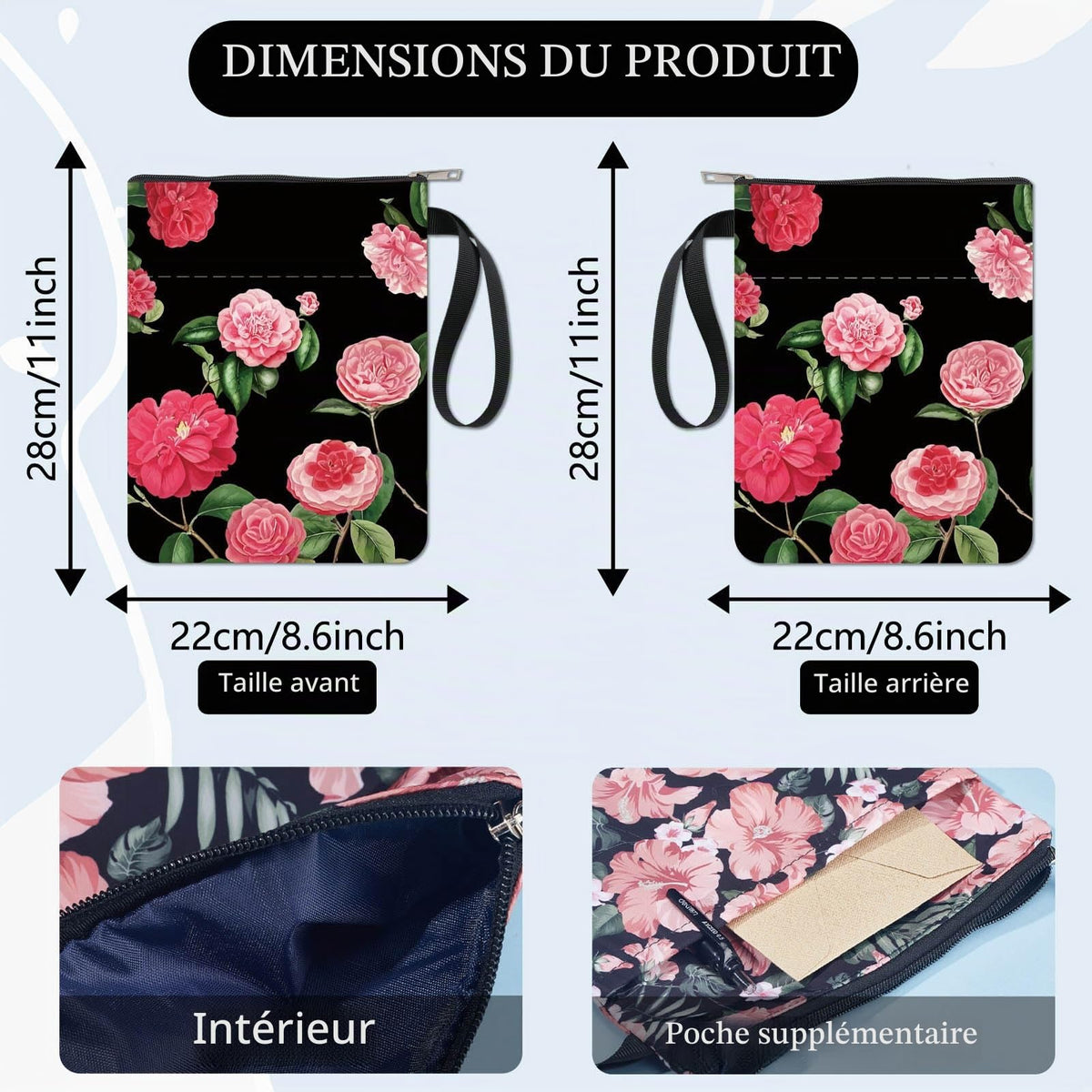 Pochette de protection pour livre – Collection Craspire