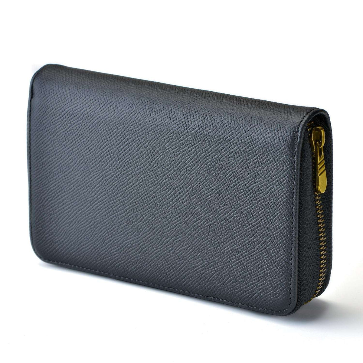 Étui à stylos en cuir - 10 fentes avec pochette zippée – Fait main
