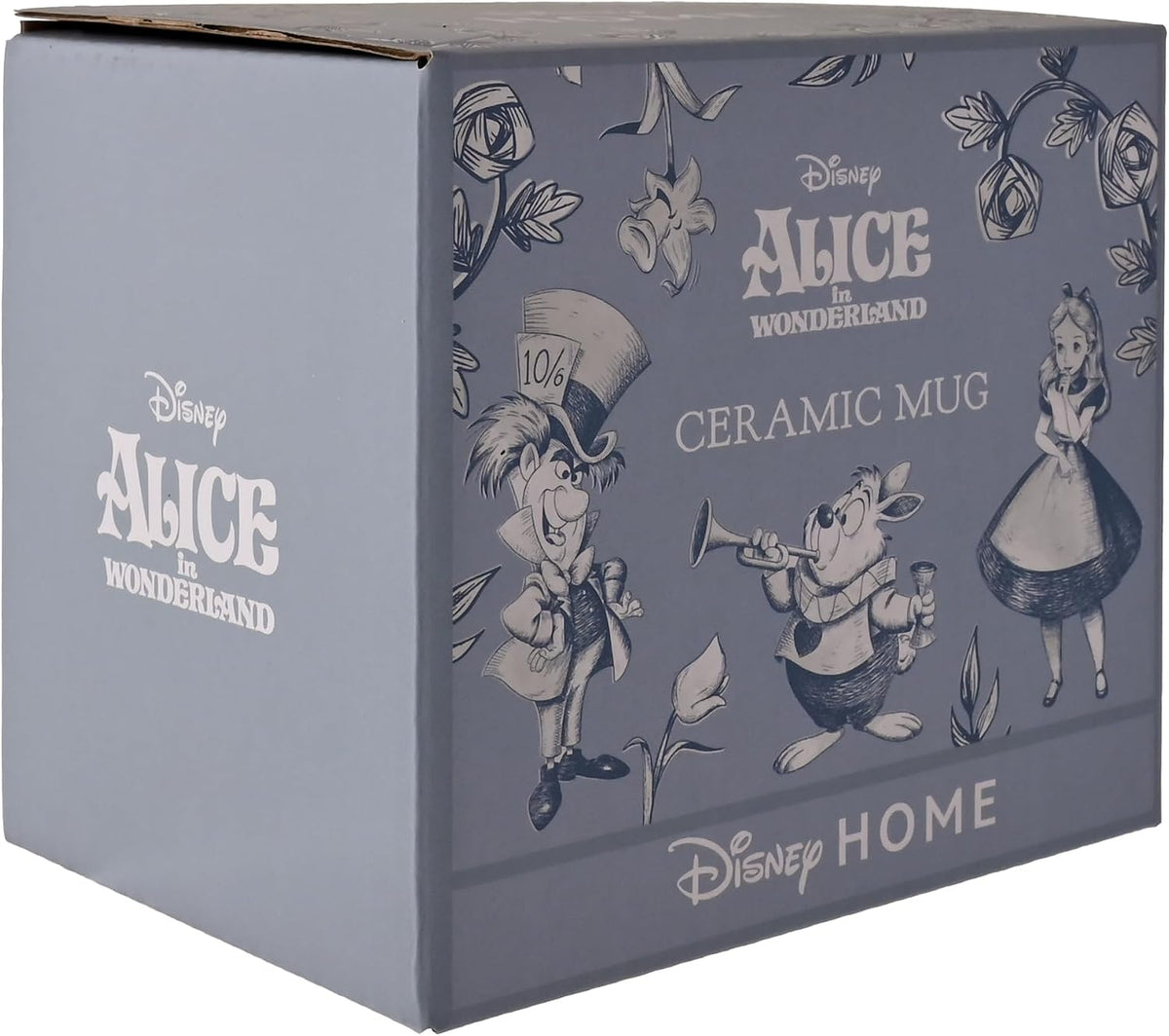 Tasse céramique bleue « Alice au Pays des Merveilles » 350 ml – Licence officielle Disney | Widdop & Co