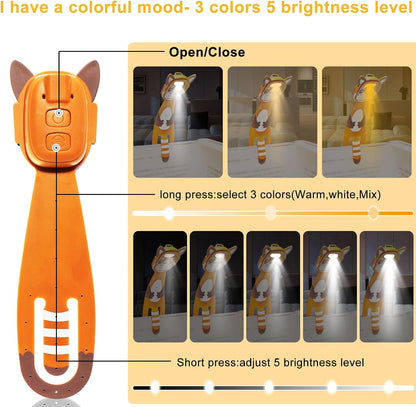 Lampe de lecture LED rechargeable avec pince