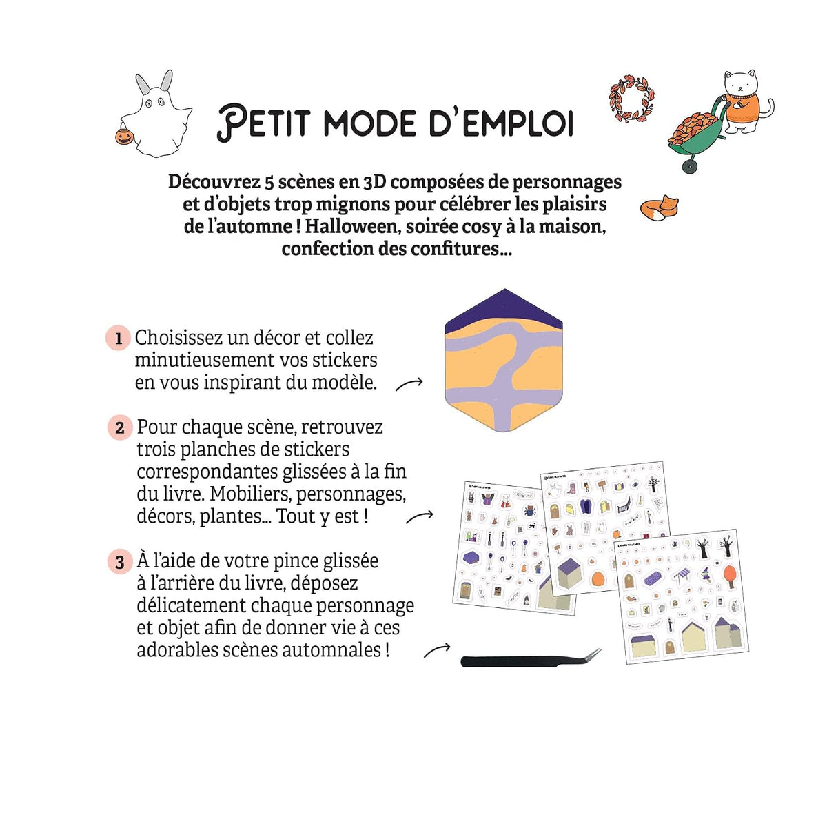 Cozy stickers - Un automne tout en douceur