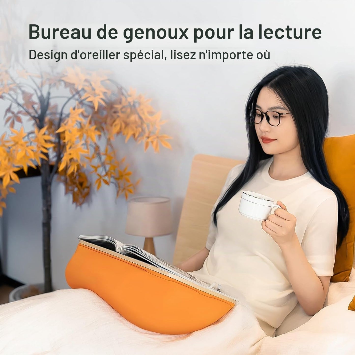 Coussin-support de lecture
