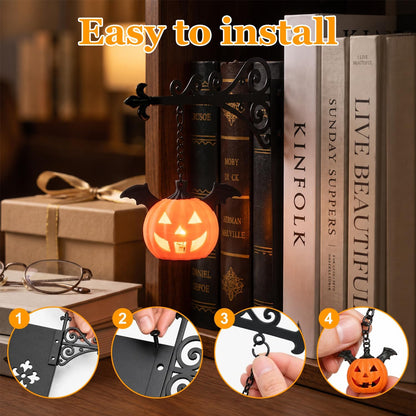 Mini-lanterne LED de bibliothèque – Esprit vintage - Qualité premium