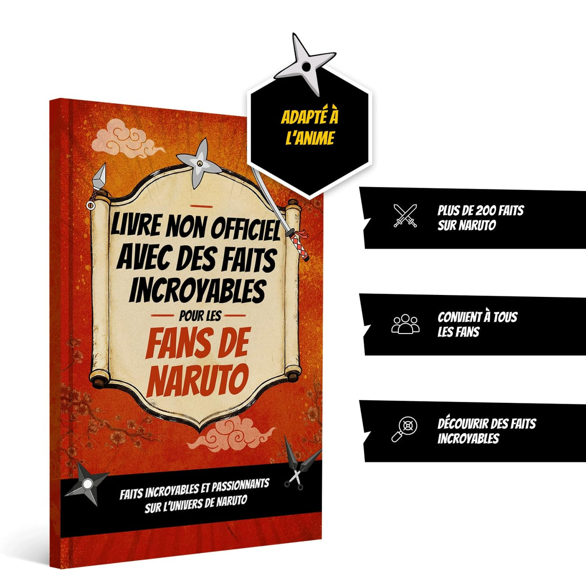 Faits incroyables pour les fans de Naruto – La collection non officielle