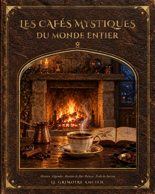 Les Cafés mystiques du monde entier - Histoire, légendes et plus de 60 recettes de café pour toutes les fêtes, avec l'école du barista et un almanach à remplir.