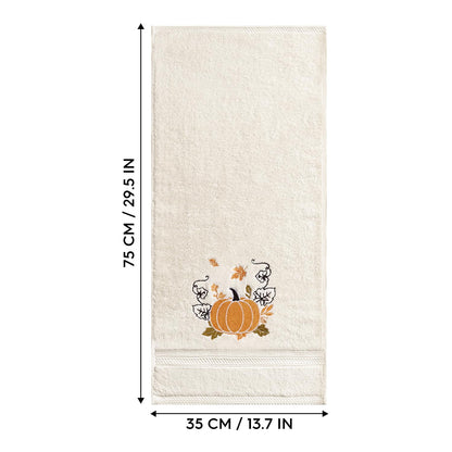 Serviettes Automne brodées – Lot de 2 | Artoid Mode