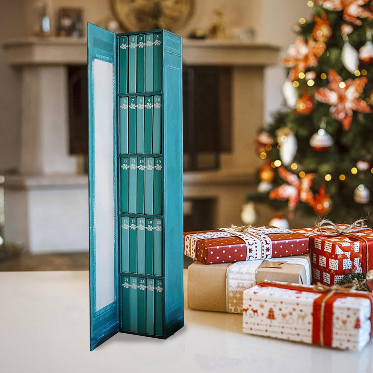 Calendrier de l'Avent 2026 — Mini-livres décoratifs