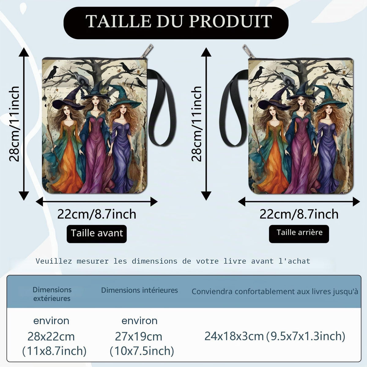 Housse de Protection pour Livre – Collection Craspire