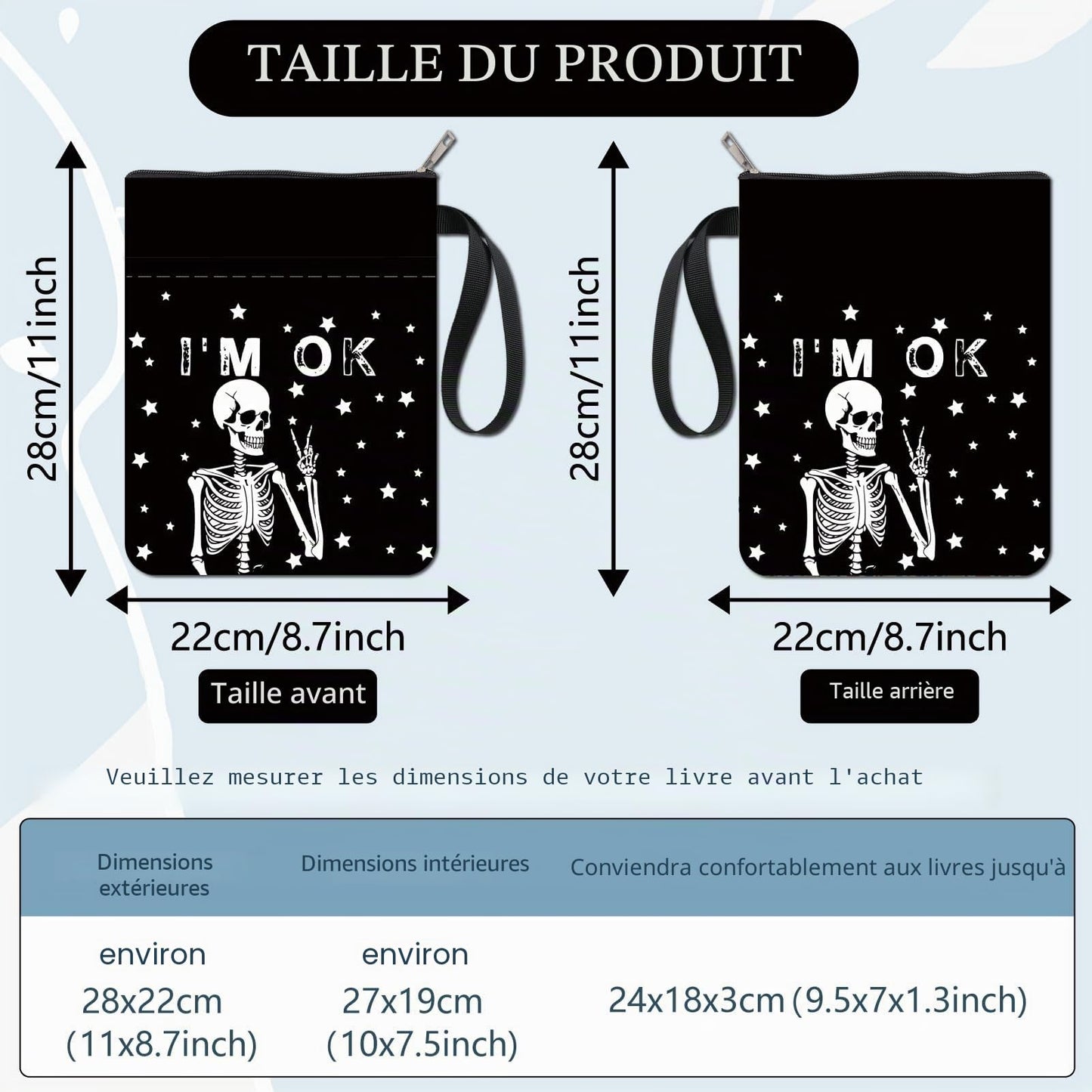 Housse de Protection pour Livre – Collection Craspire