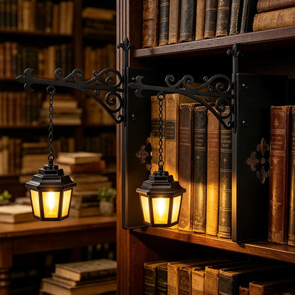 Mini-lanterne LED de bibliothèque – Esprit vintage - Qualité premium