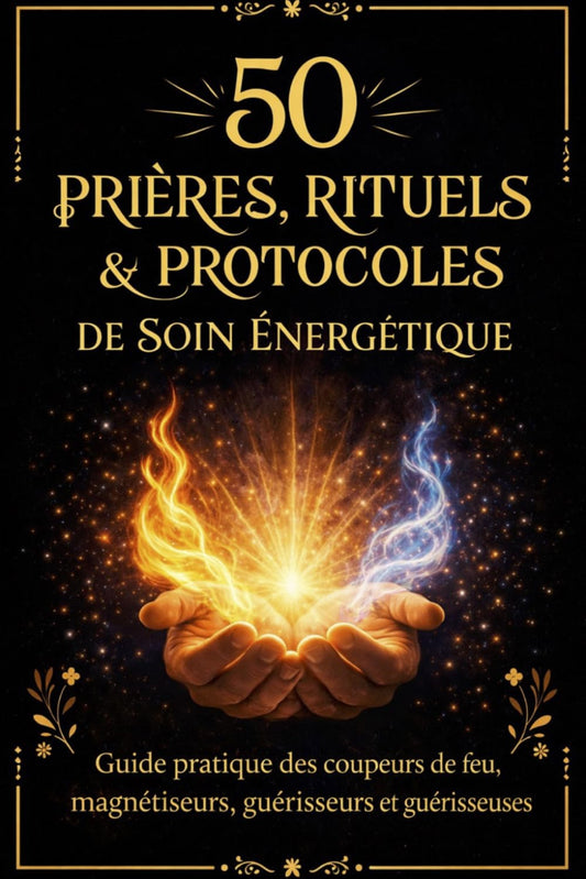 50 Prières - Rituels et Protocoles de soin énergétique — Guide des coupeurs de feu, magnétiseurs et guérisseurs