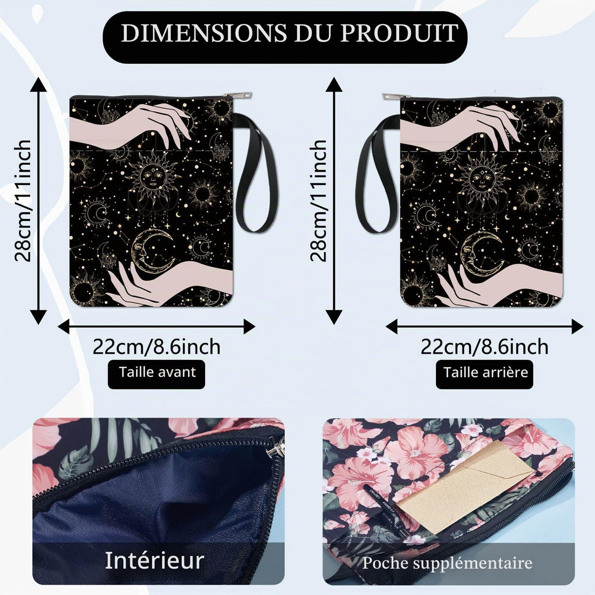 Pochette de protection pour livre – Collection Craspire