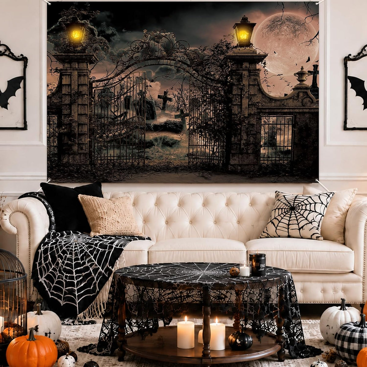Toile de fond Halloween – 240 × 180 cm