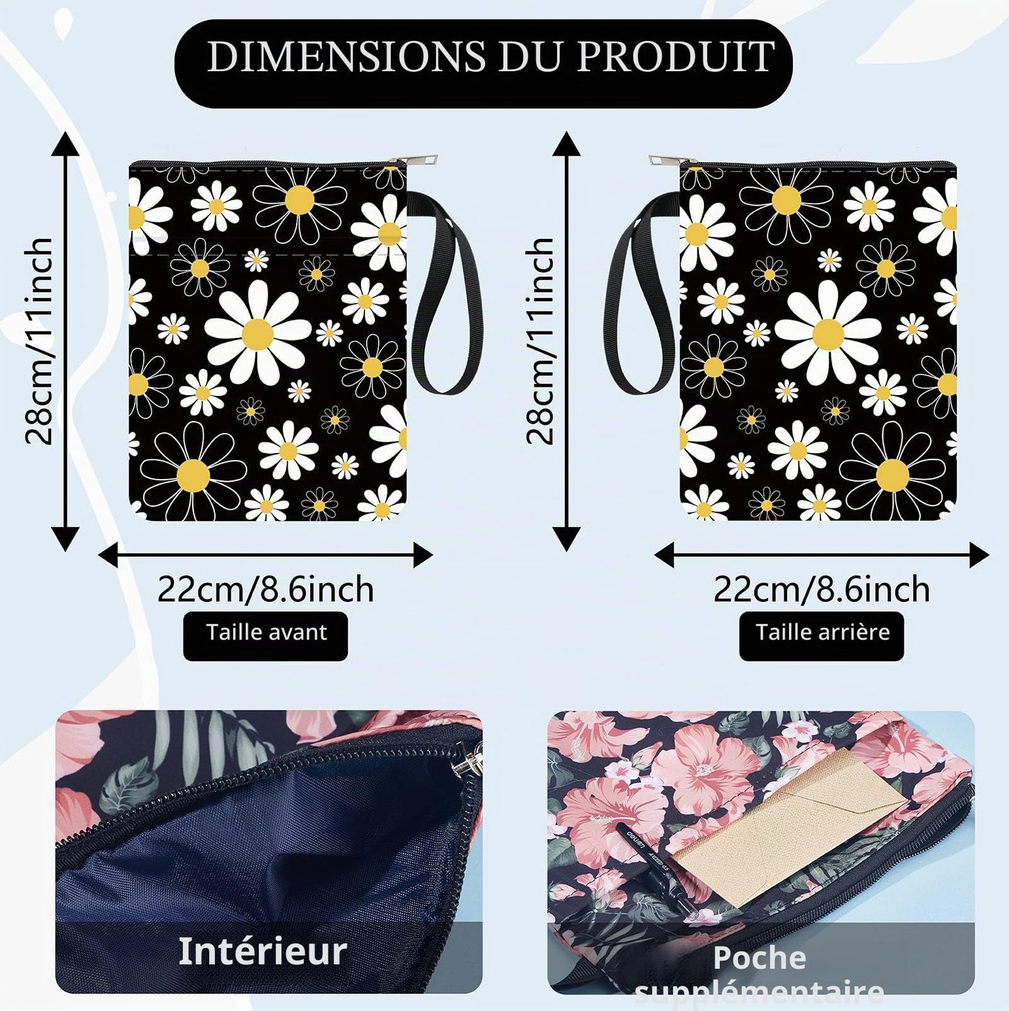 Pochette de protection pour livre – Collection Craspire