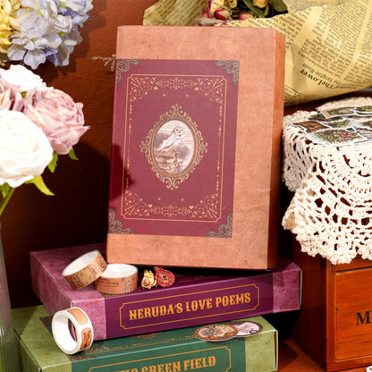 Kit de scrapbooking vintage – 185 pièces