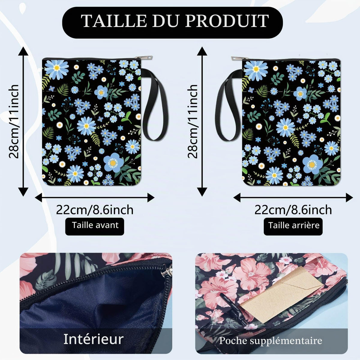 Pochette de protection pour livre – Collection Craspire