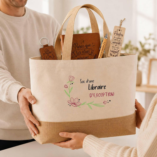 Coffret « Libraire d’exception » Planetee – sac et accessoires